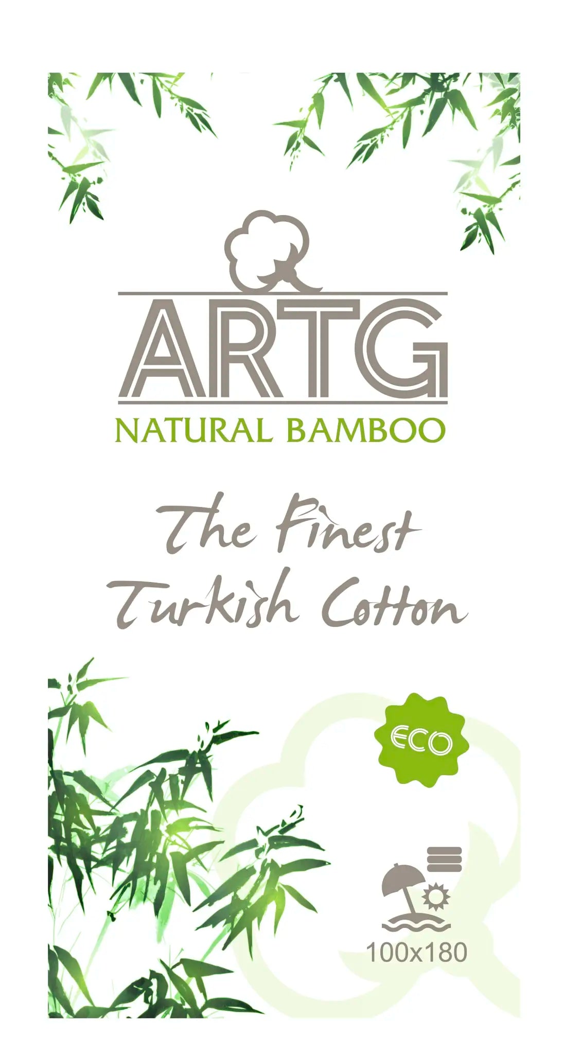 all-groups Natural Bamboo Hand Towel