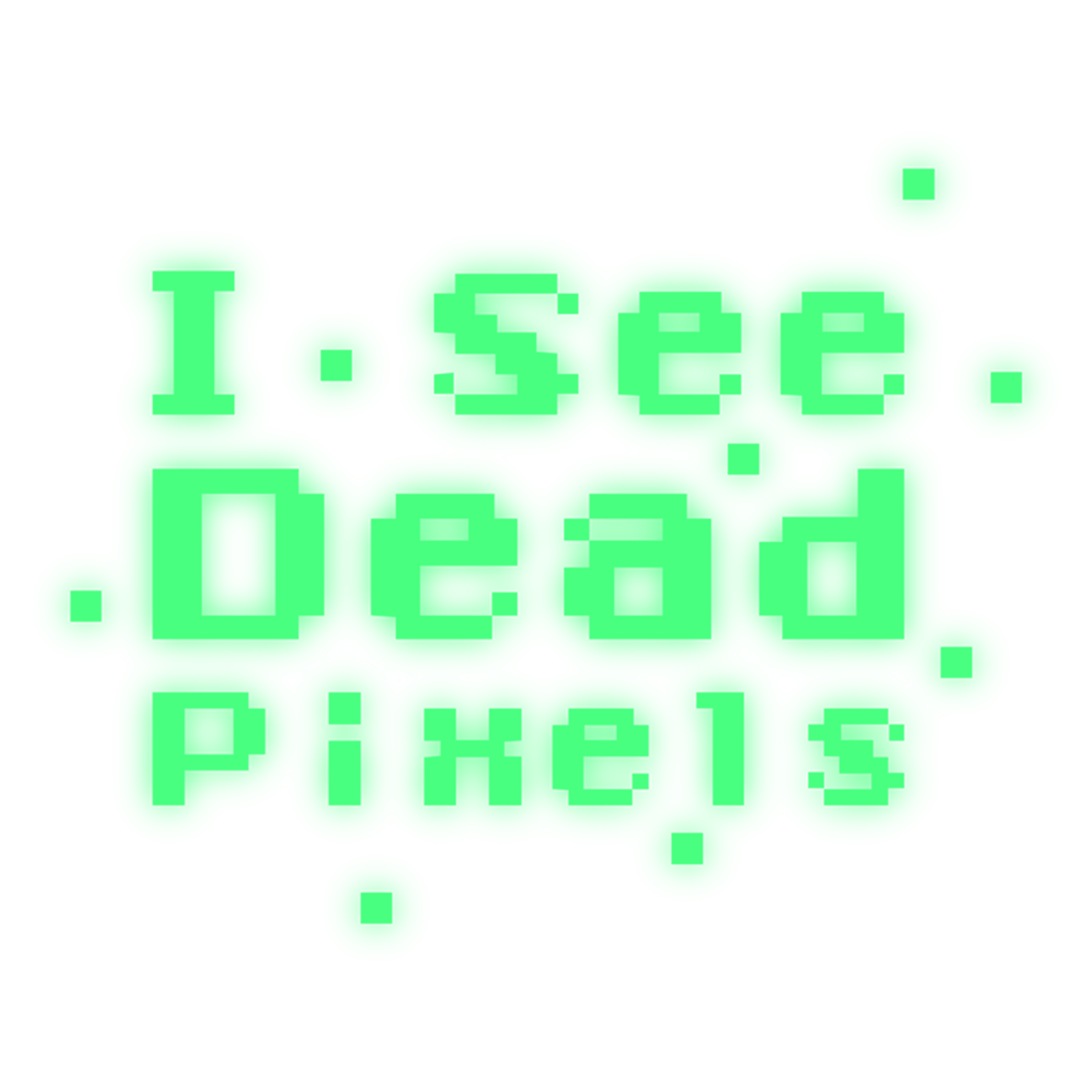 I see dead pixels